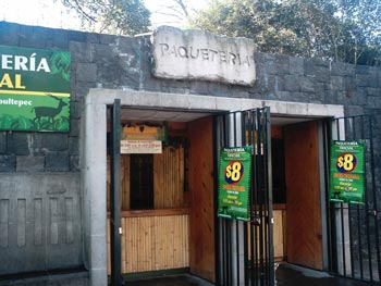 Entrada paqueteria